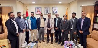 இந்திய தூதருடன் அய்மான் சங்கம் சந்திப்பு