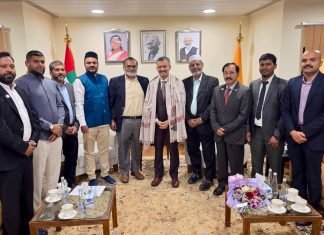 இந்திய தூதருடன் அய்மான் சங்கம் சந்திப்பு